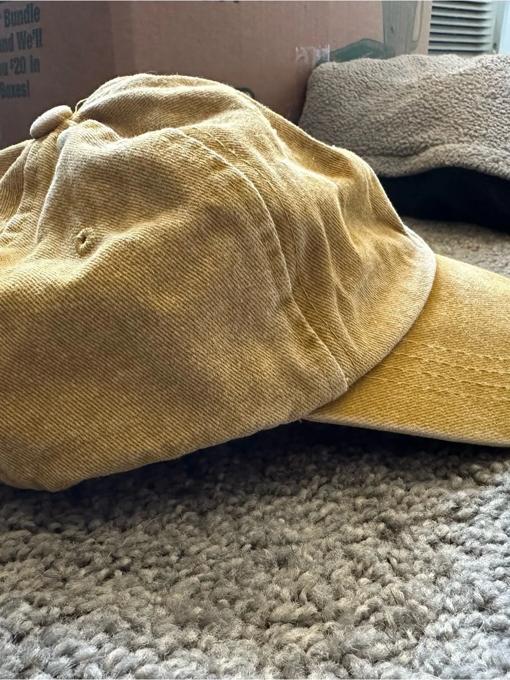 Classic Baseball Cap - Mustard
